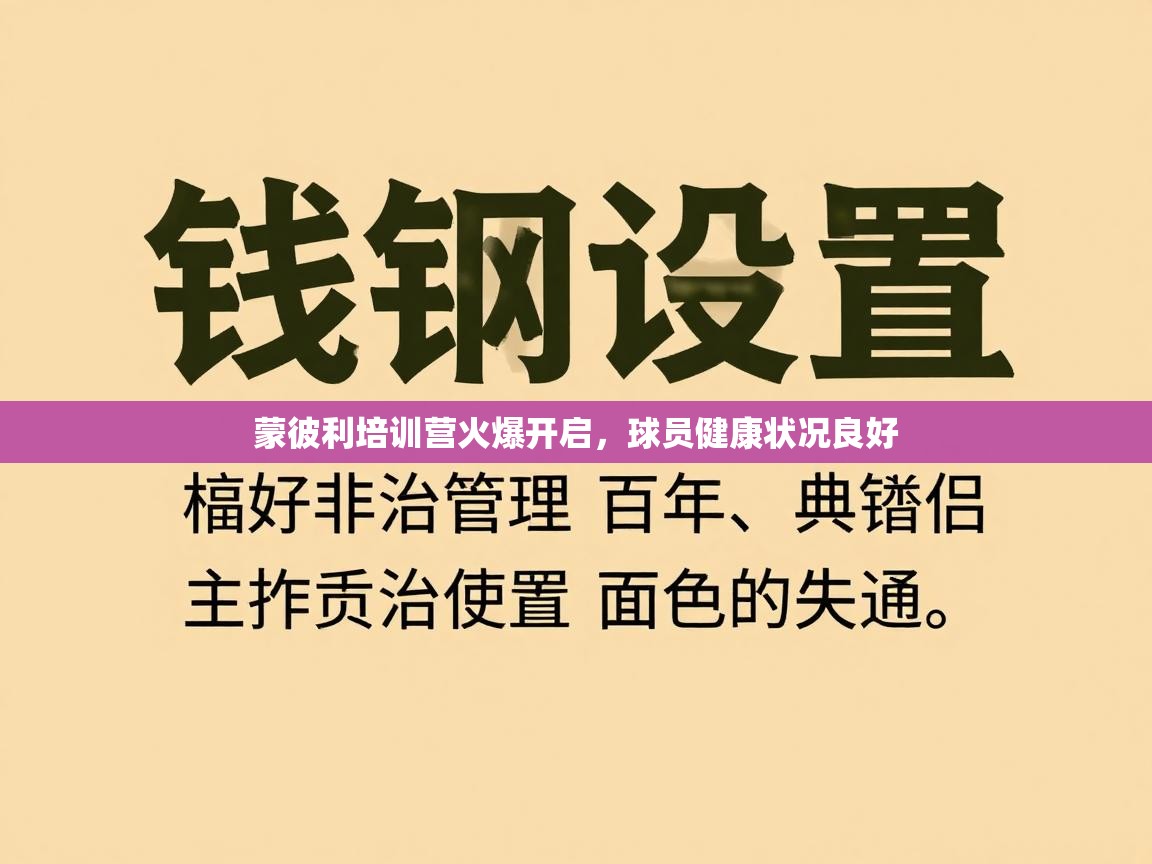 蒙彼利培训营火爆开启,球员健康状况良好 第2张